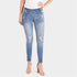 OMG Skinny Distressed Jeans - Light Denim - Final Sale